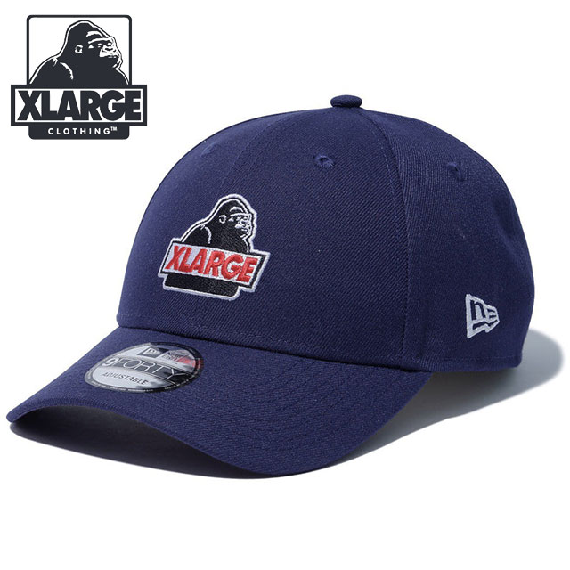 エクストララージ XLARGE ニューエラ コラボ スランテッドOG 6パネルキャップ [101251051013 SS25SPOT] XLARGE × NEWERA SLANTED OG 6PANEL CAP メンズ・レディース x-large エックスラージ 帽子 サイズ調整可能 NAVY 正規取扱店
