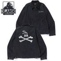 エクストララージ XLARGE スカル ワークジャケット [101253021007 FW25] SKULL WORK JACKET メンズ アウター ブルゾン BLACK 正規取扱店|XLARGE（