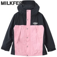 ミルクフェド MILKFED. ミルクフェド マウンテンジャケット [103253021005 FW25] MILKFED. MOUNTAIN JACKET レディース ライトアウター パーカー アウ