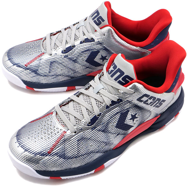 【SALE】コンバース CONVERSE スニーカー コンズ アクセレレーター ローカット [33500460 FW25] CONS ACCELERATOR LOW メンズバスケットボールシューズ バッシュ WHITE/SILVER/NAVY/RED【ts】