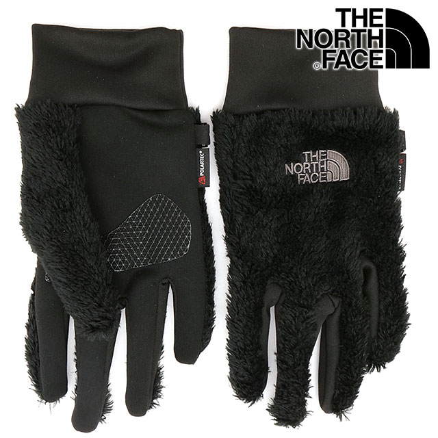ザ・ノース・フェイス THE NORTH FACE バーサロフトイーチップグローブ [NN62521-K FW25] Versa Loft Etip Glove メンズ・レディース TNF アウトドア 手袋 スマホ対応 フリースグローブ ブラック 【メール便配送】 正規取扱店