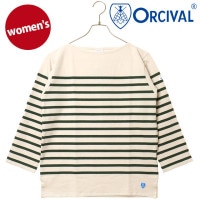Х ORCIVAL ܡȥͥå 󥰥꡼֥ץ륪С [#6803 FW25] BOAT NECK L/S P.O. ե ǥ ȥåץ åȥ ĹµT ܡ FLOUR/FRENCH-BEAN 谷Ź
