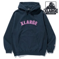 エクストララージ XLARGE アーチロゴ プルオーバーフーデッドスウェットシャツ [101253012014 FW25] ARCH LOGO PULLOVER HOODED SWEATSHIRT メ