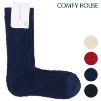 コンフィーハウス Comfy House ビッグスラブコットン・クルー [CHL240CR1 FW25] メンズ・レディース 靴下 日本製 クルー丈ソックス 【メール便配送】 正規取扱店|Comfy 