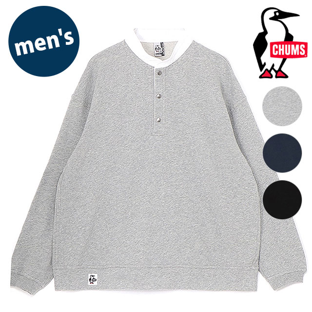 チャムス CHUMS ハリケーントップ [CH00-1514 FW25] M Hurricane Top メンズ トップス トレーナー 長袖スウェットシャツ USAコットン 正規取扱店