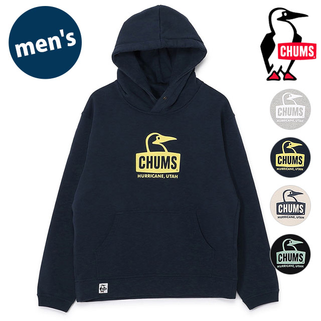 チャムス CHUMS ブービーフェイスプルオーバーパーカー [CH00-1520 FW25] M Booby Face Pullover Parka メンズ トップス スウェットフーディー USAコットン 正規取扱店