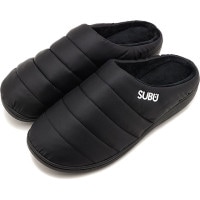 スブ SUBU 冬サンダル SUBU [FW21] メンズ・レディース 外履き・室内履き ルームシューズ 中綿スリッパ BLACK ブラック系 正規取扱店|SUBU（スブ）