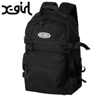 エックスガール X-girl リュック オーバルロゴ バックパック [105231053007 SS23] OVAL LOGO BACK PACK メンズ・レディース xgirl 鞄 バッグ デイパッ