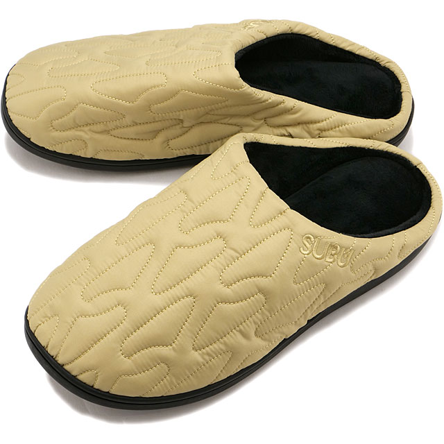 スブ SUBU 冬用サンダル スブ アウトライン [SB FW23] SUBU Outline メンズ・レディース 中綿クロッグ オフィス キャンプ アウトドア BEIGE ベージュ系 正規取扱店