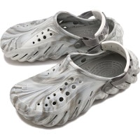 クロックス crocs サンダル エコー マーブル クロッグ [208454-1NL FW24] Echo Marbled Clog メンズ 靴 軽量 オフィス履き Moonlight/Multi 正