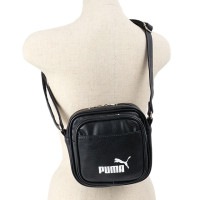 プーマ PUMA 2L PUスクエアショルダー [J20324 SS24] メンズ・レディース 鞄 ショルダーバッグ ワンショルダー BLACK 正規取扱店|PUMA（プーマ スニーカー）