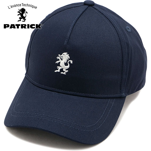 パトリック ゴルフ PATRICK GOLF ゴルフキャップ [241-712 FW24] CAP メンズ・レディース 男女兼用 帽子 フリーサイズ タウンユース NVY ネイビー系 正規取扱店