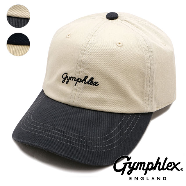 ジムフレックス Gymphlex ツートーンMパネルキャップ [GY-H0315-COG FW24] 2TONE MPANEL CAP メンズ・レディース 帽子 フリーサイズ サイズ調整可能 正規取扱店