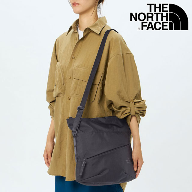 ザ・ノース・フェイス THE NORTH FACE ピレネーショルダーL [NM82508-K SS25] 8L Pyrenees Shoulder L TNF アウトドアショルダーバッグ ワンショルダー ブラック