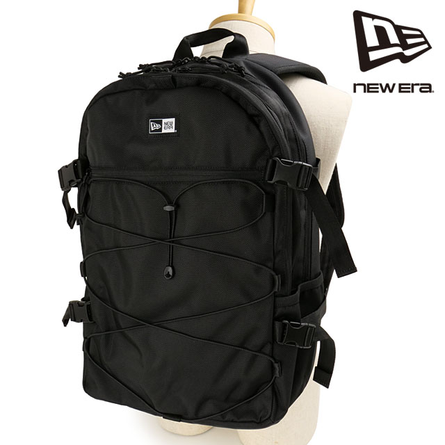 ニューエラ NEW ERA リュック コードパック [14521342 SS25] 28L CORD PACK メンズ・レディース 鞄 デイパック バックパック 通勤通学 ブラック 正規取扱店