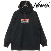 ナンガ NANGA エコハイブリッド ボックスロゴ スウェットフーディー [NW2441-1F002 FW25] ECO HYBRID BOX LOGO SWEAT HOODIE メンズ トップス プ