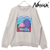 ナンガ NANGA × リュウジカミヤマ スウェット [C2530-1K001Z FW25] NANGA×RYUJI KAMIYAMA SWEAT メンズ トップス トレーナー コラボ OML 正規取