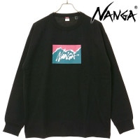 ナンガ NANGA × リュウジカミヤマ ロングスリーブTシャツ [C2530-1L003Z FW25] NANGA×RYUJI KAMIYAMA L/S TEE メンズ トップス 長袖Tシャツ コラ