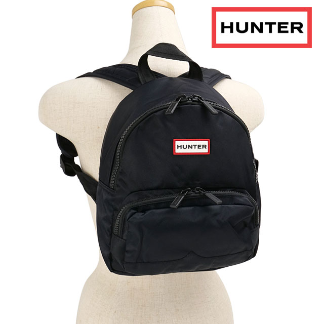 ハンター HUNTER ナイロンクラシックミニバックパック [UBB5510KBM-BLK FW25] NYLON CLASSIC MINI BACKPACK メンズ・レディース 鞄 リュック デイパック BLACK 正規取扱店