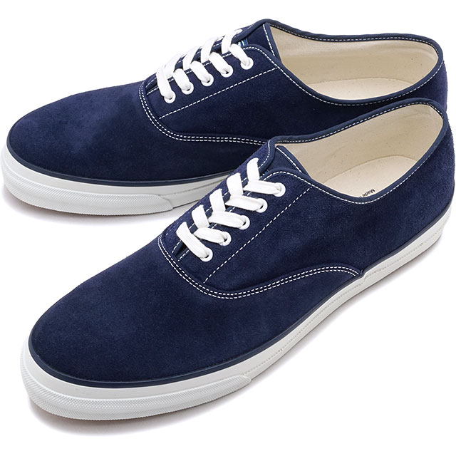 スペリートップサイダー SPERRY TOP-SIDER スニーカー クラウド キャンバスオックスフォード J スエード [UFF1001LEA-NVY FW25] CLOUD CVO J SUEDE メンズ 靴 定番 クラシック 日本製 NAVY 正規取扱店