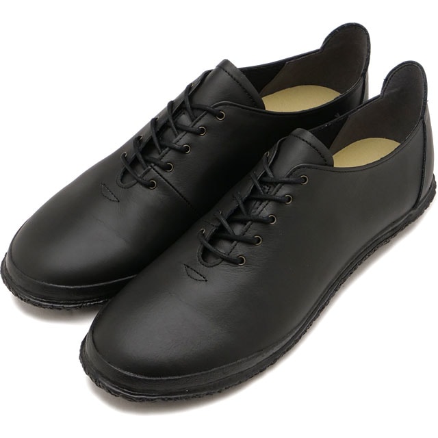 【先着で限定プレゼント！】【返品送料無料】スピングル SPINGLE フラットシューズ [SP1801-05] SP-1801 レディース 靴 日本製 カウレザー Black 正規取扱店