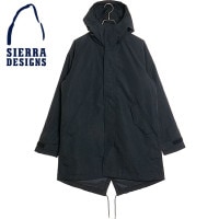 シエラデザインズ SIERRA DESIGNS フィッシュテイル パーカー [621008 FW24] FISHTAIL PARKA メンズ アウター コート マウンテンパーカー Black 正規取扱