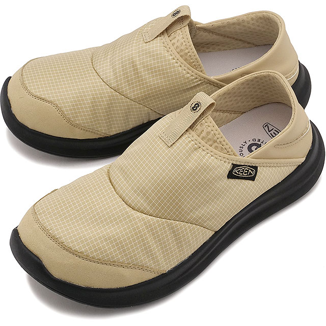 【返品送料無料】キーン KEEN スニーカー ワイザー [1031157 FW25] M WHYSER メンズ 靴 アウトドア モックシューズ スリッポン SAFARI/BLACK 正規取扱店