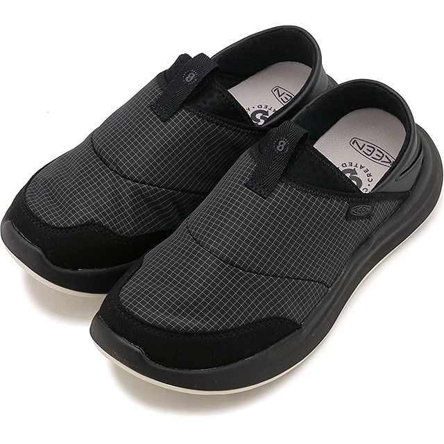 【返品送料無料】キーン KEEN スニーカー ワイザー [1031151 FW25] W WHYSER レディース 靴 アウトドア モックシューズ スリッポン BLACK 正規取扱店