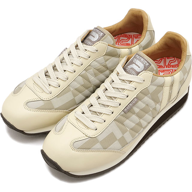 【返品送料無料】パトリック PATRICK スニーカー マラソン・モザイクジャカード [507553 FW25] MARATHON-MJ レディース 日本製 靴 シューズ BGE ベージュ系 正規取扱店