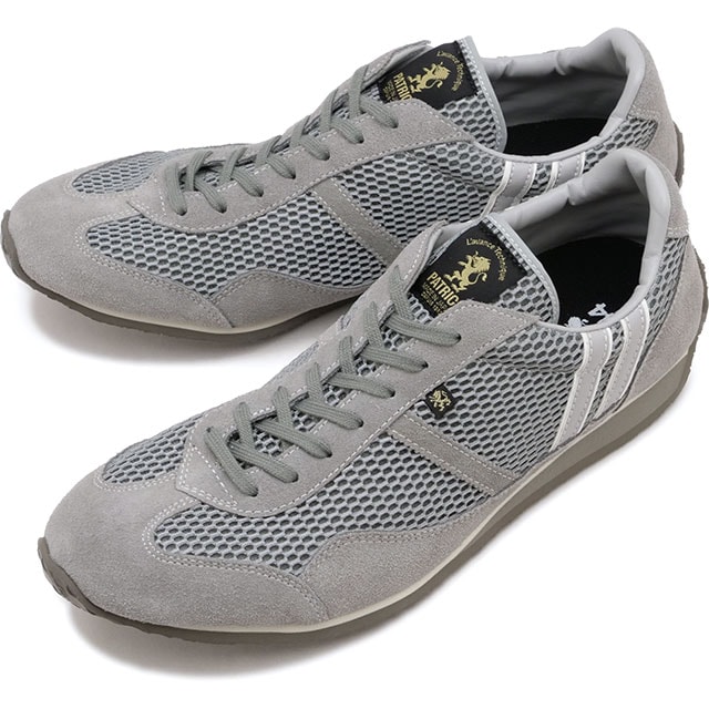 【返品送料無料】パトリック PATRICK スニーカー クール・スタジアム07 [507594 FW25] C-STADIUM07 メンズ 日本製 靴 シューズ メッシュ素材 R-GRY グレー系 正規取扱店