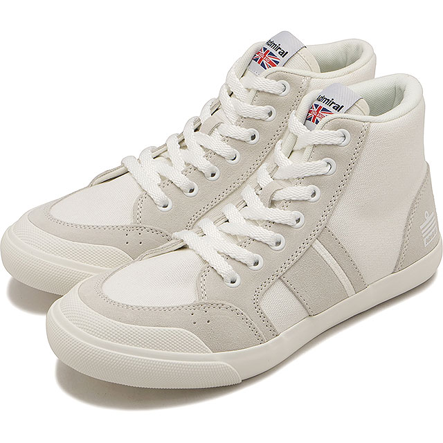 アドミラル Admiral スニーカー イノマー ハイ キャンバス [AD-612 FW25] INOMER HiC レディース 靴 カジュアルシューズ White 正規取扱店