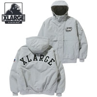 エクストララージ XLARGE ナイロン パファージャケット [101253021010 FW25] NYLON PUFFER JACKET メンズ アウター 中綿ジャケット GREY 正規取扱店|X
