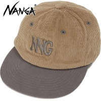 ナンガ NANGA コーデュロイ NNGロゴキャップ [N2532-3A057Z FW25] CORDUROY NNG LOGO CAP メンズ・レディース 帽子 フリーサイズ アウトドア OTR1(