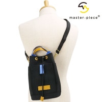 【ポイント10％】マスターピース master-piece ドローストリングショルダー [02356-v2 FW25] link DRAWSTRING SHOULDER メンズ・レディース 鞄 ショル