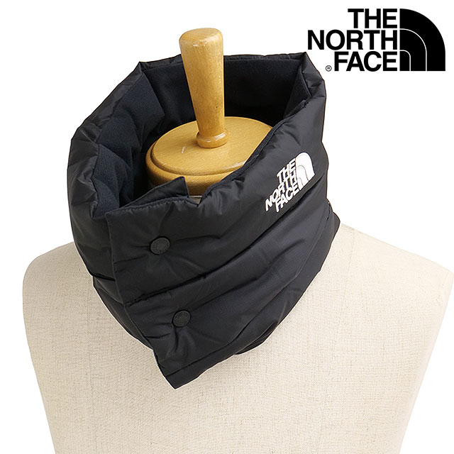 ザ・ノース・フェイス THE NORTH FACE ヌプシネックゲイター [NN72512-K FW25] Nuptse Neck Gaiter メンズ・レディース TNF アウトドア ダウンネックウォーマー 防寒 ブラック 正規取扱店