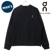 オン On アパレル フォーカステッククルー メンズ [1MF30310553 FW25] Focus Tech Crew M 男性用 トップス クルースウェット プルオーバー トレーナー Black