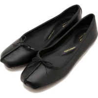 クラークス Clarks フラットシューズ フレックルアイス [20352929 FW25] Freckle Ice レディース 靴 バレエシューズ Black-Leather 正規取扱店|CLARK