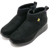 ルコック le coq sportif ブーツ LCS ムート [LU5FBT91LZ FW25] LCS MOUTHE レディース 靴 ウィンターブーツ ショート丈 防水 軽量 BKGD ブラック/