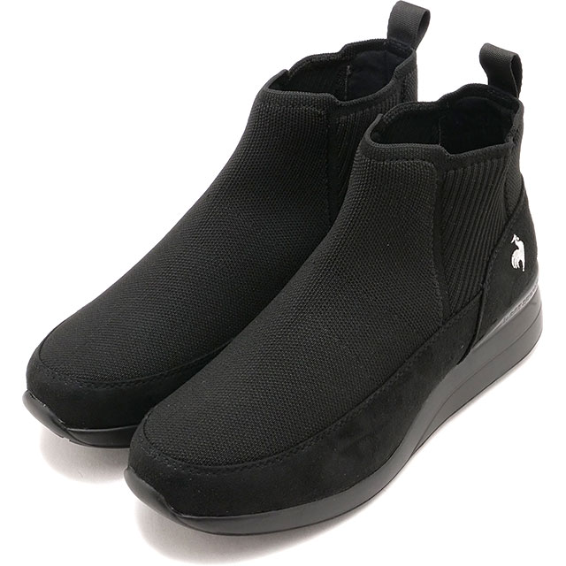 ルコック le coq sportif ブーツ LCS アヌー [LU5FBT92LZ FW25] LCS ANOULD レディース 靴 ウィンターブーツ ショート丈 はっ水 軽量 BKSL ブラック/シルバー 正規取扱店