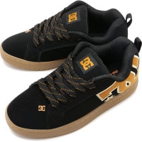 ディーシーシューズ DC SHOES スニーカー コート グラフィック [DM256012 FW25] COURT GRAFFIK メンズ 靴 フットフェア BLACK/WHEAT 正規取扱店|DC 