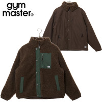 ジムマスター GYM MASTER リバーシブルマウンテンJKT [G933609-35 FW25] メンズ アウター フリースジャケット 2WAYパーカー ブラウン 正規取扱店|GYM MASTER