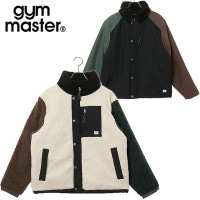 ジムマスター GYM MASTER リバーシブルマウンテンJKT [G933609-92 FW25] メンズ アウター フリースジャケット 2WAYパーカー クレイジー 正規取扱店|GYM MASTE