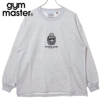 ジムマスター GYM MASTER 10.3oz carefree smile スウェットビッグTee [G621780-02 FW25] メンズ トップス トレーナー 長袖Tシャツ ビッグシルエット