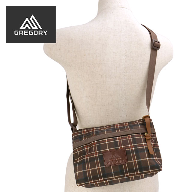 グレゴリー GREGORY エンベロップショルダー [125406A690 FW25] 1L ENVELOPE SHOULDER メンズ・レディース 鞄 ショルダーバッグ ポーチ ウッドランドプラッド 正規取扱店