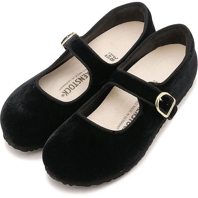 ✨美品✨ビルケンシュトック レザー フラットシューズ【39】25cm ブラック ビルケンシュトック BIRKENSTOCK フラットシューズ サンタクラリタ