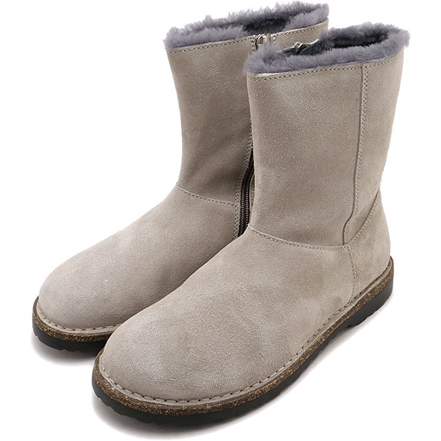 ビルケンシュトック BIRKENSTOCK ブーツ ウプサラ ジップ シアリング [1030071 FW25] UPPSALA ZIP SHEARLING レディース 靴 ドイツ製 コンフォートブーツ 防寒 STONE-COIN | SUEDE-LEATHER 正規取扱店