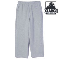 エクストララージ XLARGE メンズ チャンピオン リバースウィーブ ワイドスウェットパンツ [101254031019 FW25] XLARGE×Champion REVERSE WEAVE WI