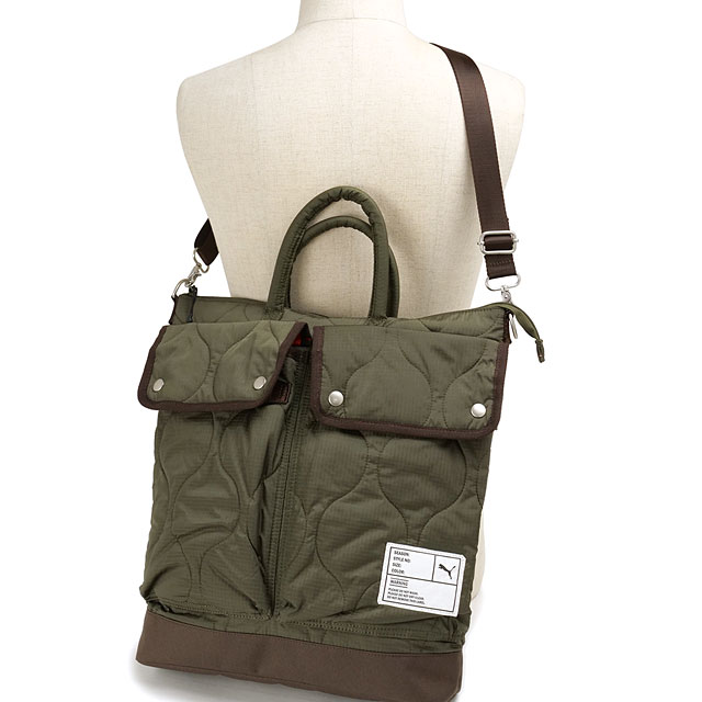 プーマ PUMA ラスティ ミニヘルメットバッグ [J20395 FW25] 19L RUSTY MINI HELMET BAG メンズ・レディース 鞄 ショルダーバッグ メッセンジャーバッグ KHAKI 正規取扱店 プーマ PUMA ラスティ ミニヘルメットバッグ [J20395 FW25] 19L RUSTY