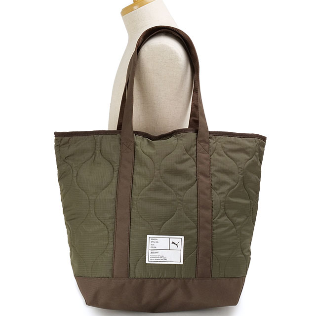 プーマ PUMA ラスティ トートバッグ [J20396 FW25] 32L RUSTY TOTE BAG メンズ・レディース 鞄 旅行 トラベル マザーズバッグ KHAKI 正規取扱店