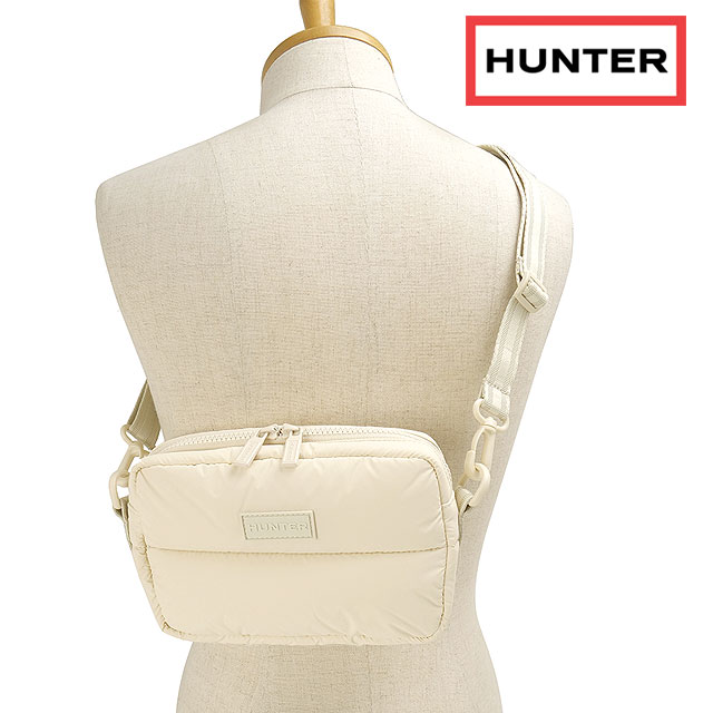 ハンター HUNTER イントレピッド エクストラパフド クロスボディ [UBX5514KBM-CCR FW25] INTREPID EXTRA PUFFED CROSSBODY メンズ・レディース 鞄 ボディバッグ ウエストバッグ CANVAS-CREAM 正規取扱店